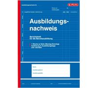 Herlitz Livre de formulaires "Attestation de formation" DIN A4 28 feuilles