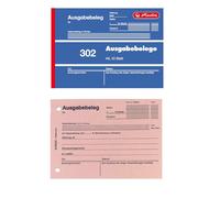 Herlitz livret de formulaires "Ausgabebeleg 302" DIN A6 50 feuilles