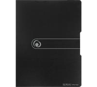 herlitz Livret de présentation - DIN A3 - PP - 20 pochettes - noir