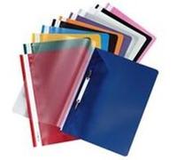 herlitz - Lot de 10 - chemise à lamelle, format A4, en film PP, orange G