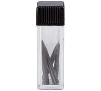 Herlitz Lot de 10 Recharges pour Porte-mine Gris