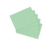 Herlitz Fiches Bristol, Format A7, Quadrill¿E, Vert, En