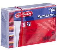 Herlitz Lot de 1000 fiches blanches A8