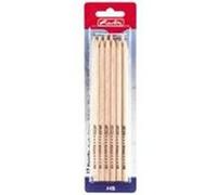 herlitz - Lot de 12 - Crayon Skizzo nature, hexagonal, graduation: HB G