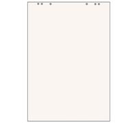 herlitz Lot de 5 Bloc Papier recyclé Paperboard 20f 80g 68 x 99 cm Unies