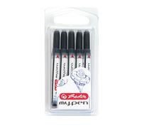 Herlitz Lot de 5 Cartouches pour Stylo-plume Bleu