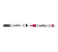 HERLITZ - Marqueur permanent "Collimarker" , pointe biseautée noir, largeur de tracé: 1 - 5 mm, rechargeable, imperméable boîtier en aluminium (10845360) Noir G