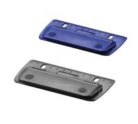 herlitz Mini perforatrice de poche à agrafer bleu ou gris, pas de choix de couleur possible