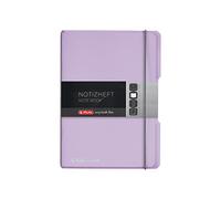 Herlitz Carnet De Notes My.Book Flex Pastel A5 40 Feuilles Quadrillé Pp Lilas Transparent