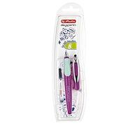 Herlitz My.pen Stylo-plume pour gaucher Violet/menthe Plume M