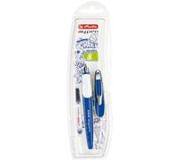 Herlitz My.Pen Stylo-Plume Système De Remplissage Cartouche Bleu, Blanc