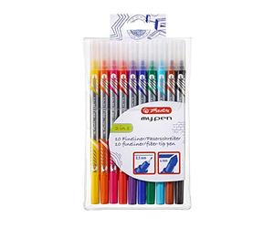 Herlitz My Stylo Fineliner et Felt Stylo (Lot de 10)