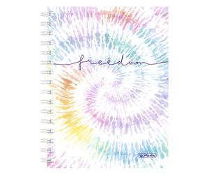 Herlitz New Batic Freedom Carnet de 100 pages quadrillées Format A5