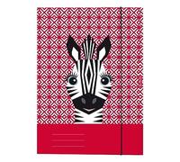 herlitz Paper24 50040353 Classeur Motif zèbre Format A4