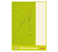 Herlitz papier millimétré bloc DIN A3 80 g/qm 20 feuilles