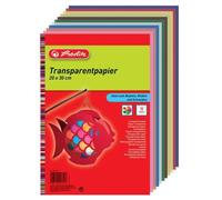 Herlitz Papier calque 246413 – Paquet de 10 feuilles 20 x 30 cm