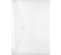 Chemise sous-chemise et rabat élastique GENERIQUE herlitz Pochette pour documents format A4, PP, blanc /