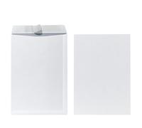 Herlitz Enveloppes C4 avec patte Autocollante, 90g, 10 Pièces Fsc Mix, Blanc