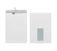 Herlitz Pochette d'expédition DIN C5 avec fenêtre autocollante blanche 25 pochettes d'expédition