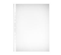 HERLITZ - Pochette perforée herlitz, format A4, ouvert en haut, 90 mu transparent, en PP, perforatio