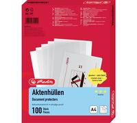 Herlitz Pochette transparente 10843746 DIN A4 PP 0.11 mm transparent 10843746