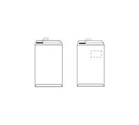 Herlitz - pochettes d'expédition c4, auto-adhésives, blanc avec fenêtre, sans bois, 90 g m2, intérieur imprimé en gris,poids 15