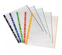 herlitz pochettes perforées format A4, transparentes, bord G
