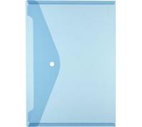 [Ref:10657948-3] HERLITZ Lot de 3 Lots de 6 Pochette pour documents A4 PP bleu