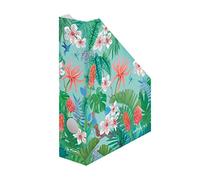 Herlitz Porte-revues A4 en carton ondulé série Ladylike Motif Jungle 7 cm