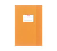 herlitz Protège-cahier DIN A5, gaufré (raphia), PP, orange