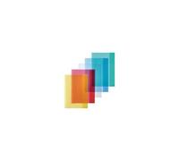 Herlitz Protege-Cahiers, Format A4, En Pp, Rouge Transparent
