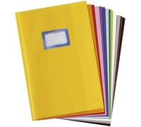 Herlitz Protège-Cahiers, Format A4, Imprimé (Bast), Rouge