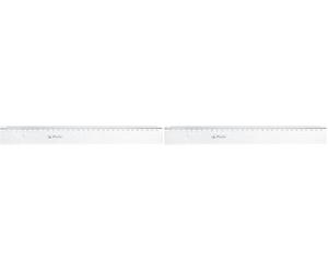 Herlitz Règle plate Transparent (Lot de 2)