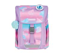 Herlitz Sac d'école primaire FiloActive XL unisexe pour enfant - Rose, bleu clair, lilas, rose, bleu clair, lilas, 32 x 39 x 28 cm, 21l