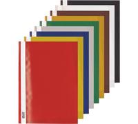herlitz Schnellhefter, DIN A4, aus PP-Folie, farbig sortiert