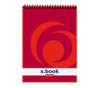 Herlitz Spiralnotizblock A5 50 Blatt kariert