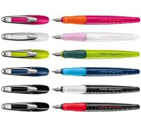 Herlitz Stylo Plume My.Pen, Largeur Plume: L, Blanc / Rose