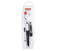 Herlitz Stylo-Plume My.Pen, Plume M, Noir/Blanc