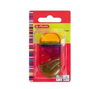 Herlitz taille-crayon 2-en-1: taille-crayon + gomme