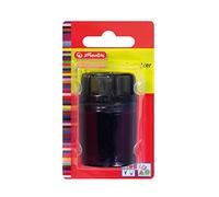 Herlitz Taille-crayon rond avec Réservoir Transparent