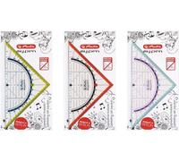 Herlitz Triangle géométrique my.pen 16cm couleurs assorties. 1 blister