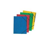 herlitz Trieur easyorga, A4, carton, 12 compartiments, vert G