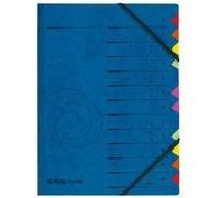 Herlitz Trieur A4 5001128 Colorspan - Onglets 1-12 & A-Z, 355 g/m² (Import Allemagne)