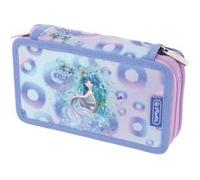 Herlitz - Trousse - 23 pieces, 2 compartments - polyester - mauve - Mystic Mermaid G