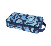 Herlitz Trousse 2Go, Bleu Camo, Kindergepäck, Étui à écriture