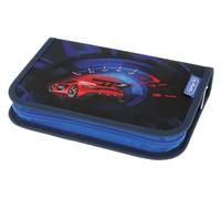 Herlitz Trousse à Crayons Haute Vitesse 31 pièces, Noir, Schüleretui