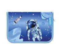 Herlitz Trousse à Crayons Pliable à Deux Rabats avec Accessoires, étui pour Fournitures Scolaires pour Enfants, Ensemble Fonctionnel pour étudiant, Explorateur cosmétique