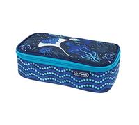 Herlitz Trousse Beatbox, Bleu océan, 22,5 x 12 x 7 cm, Trousse à Crayons