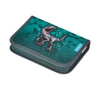 Herlitz Trousse d'écolier 31 pièces, Vert, 20,5 x 14 x 3,8 cm, Trousse à Crayons