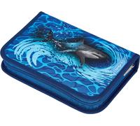 herlitz Trousse d'écolier "Blue Shark" 31 pièces